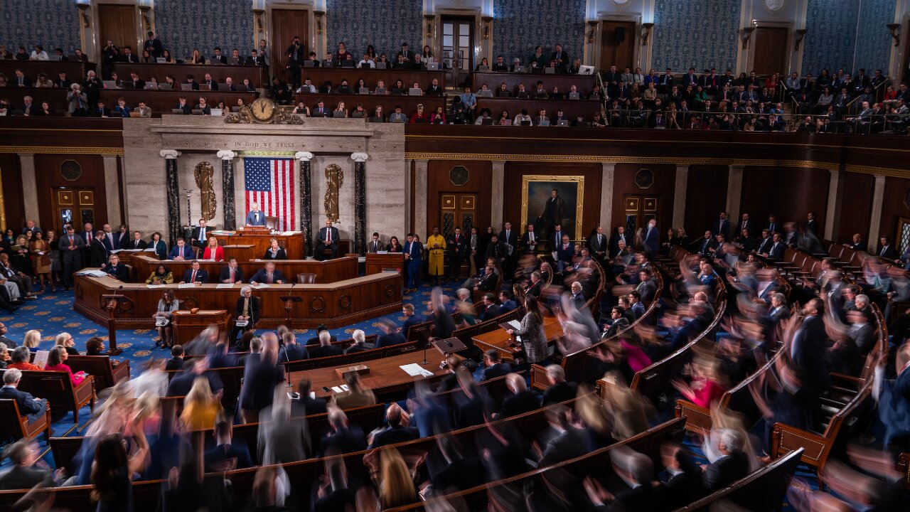 Houses Passes It 312 to 112 — Despite Full-Scale Revolt