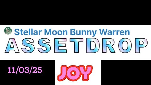 #ASSETDROP #MoonBunny 11/03/25