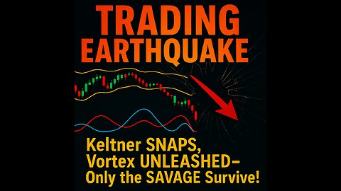 TRADING EARTHQUAKE: Keltner SNAPS With Vortex UNLEASHED—Only The SAVAGE Survive!