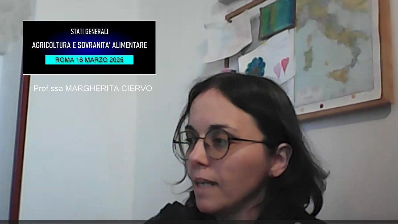 Conferenza Agricoltura e Sovranità alimentare: intervento della prof.ssa Margherita Ciervo