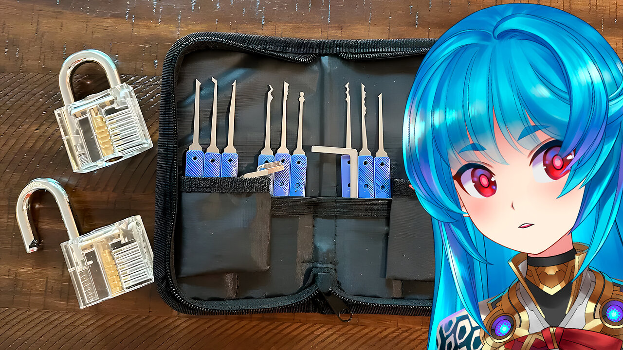 Showing my lockpicking skills