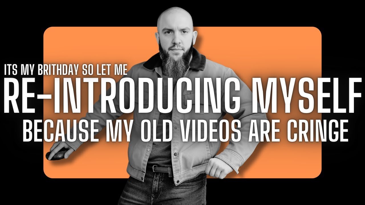 RE-INTRODUCING MYSELF BECAUSE MY OLD VIDEOS ARE CRINGE