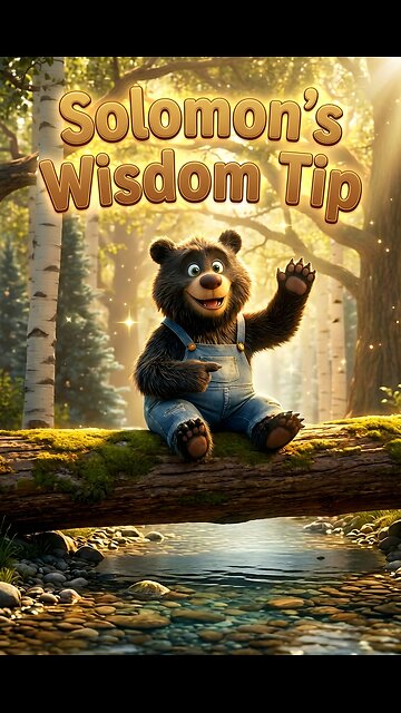 Solomon’s First Tiny Tip That Can Make Your Kid’s Day Easier 🐻✨