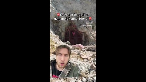 Reptilian entrance found