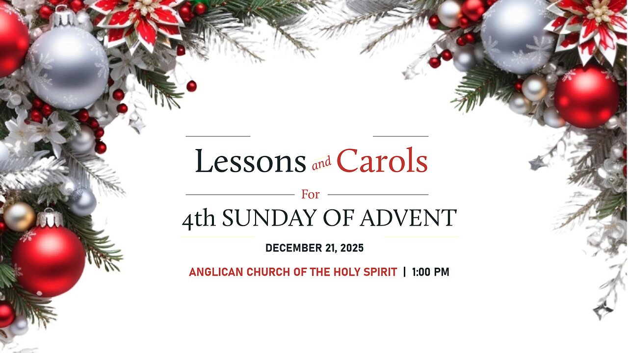 Lessons and Carols 2025