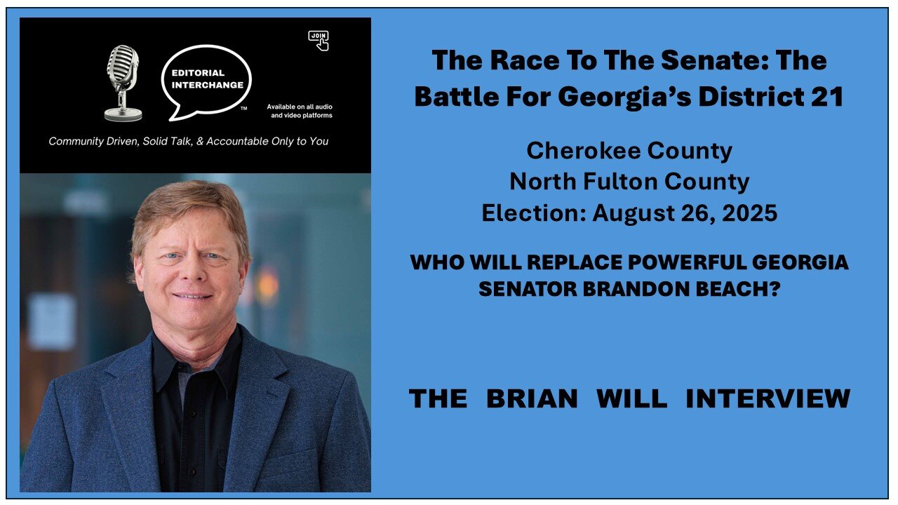 Brian Will: Candidate Georgia Republican State Senate District 21