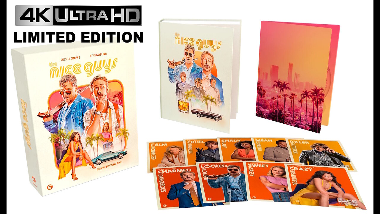 The Nice Guys [Second Sight Limited Edition 4K UHD & Blu-ray]