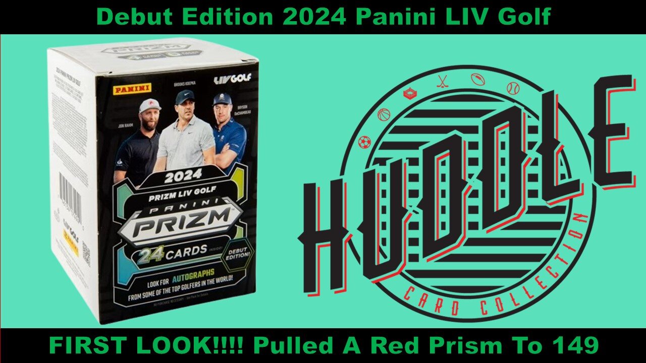 FIRST LOOK!! DEBUT EDITION!! Pullin A Red Prizm To 149 From A 2024 Panini LIV Golf Blaster Box