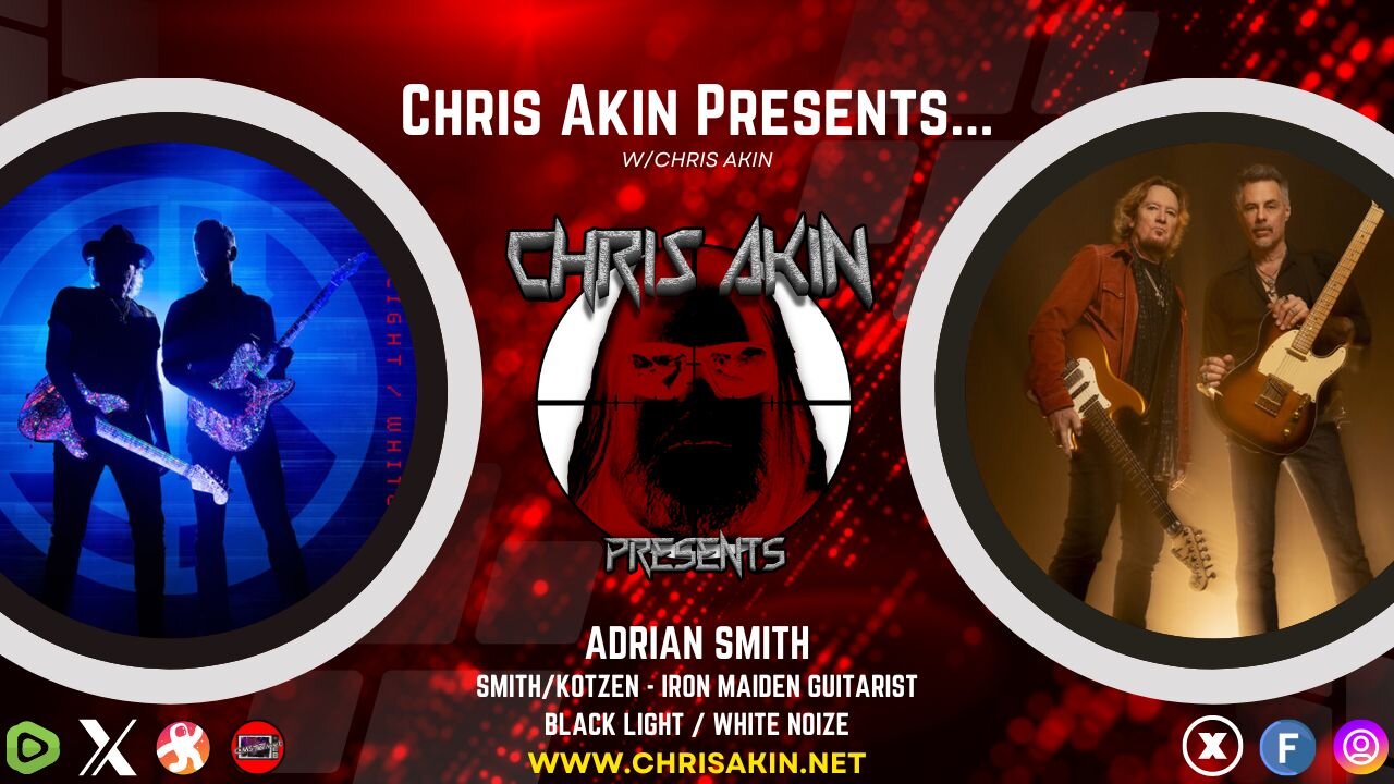 Adrian Smith Unleashes BLACK LIGHT/WHITE NOISE Secrets (Free)