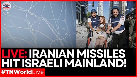 LIVE: BREAKING News | Iranian Missiles Rain Down on Israel, Tel Aviv Under Attack | TNW
