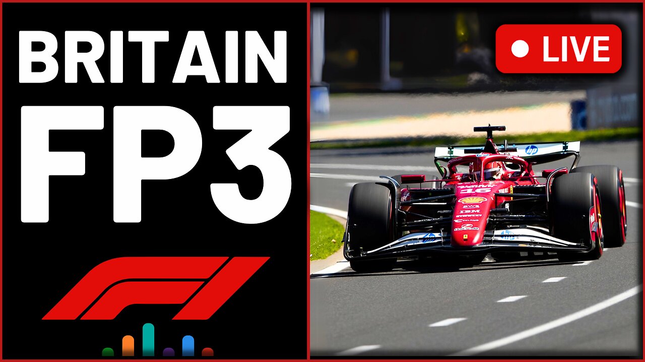 🔴F1 Live British GP FP3 Watchalong | Commentary + Timings