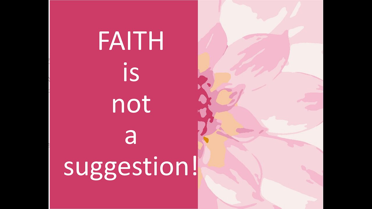 April 7 (Year 4) Faith is not a suggestion! - Tiffany Root & Kirk VandeGuchte