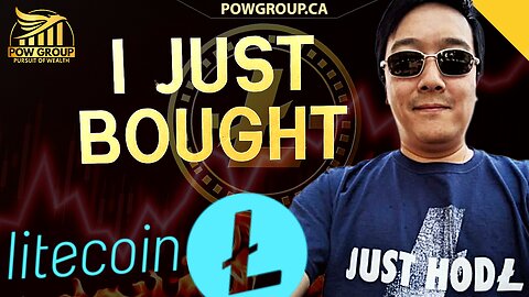 I Just Bought Litecoin | LTC Trade Gameplan & Price Prediction Update