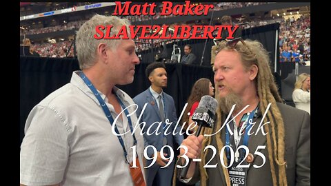 Charlie Kirk 1993-2025 live with Matt Baker