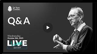 ⚡️⚡️⚡️ Вебинар вопросов и ответов. 8 октября 2025 г. Др. Том Коуэн.