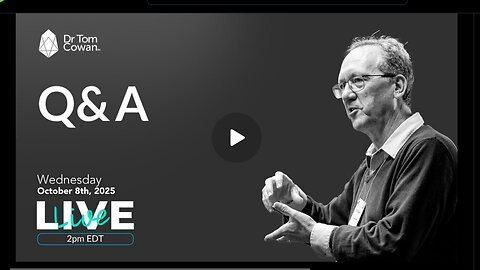 ⚡️⚡️⚡️ Вебинар вопросов и ответов. 8 октября 2025 г. Др. Том Коуэн.