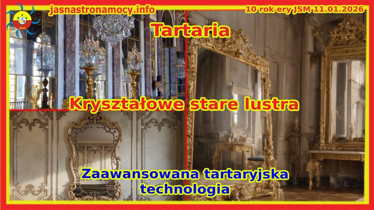 Tartaria Kryształowe stare lustra Zaawansowana tartaryjska technologia