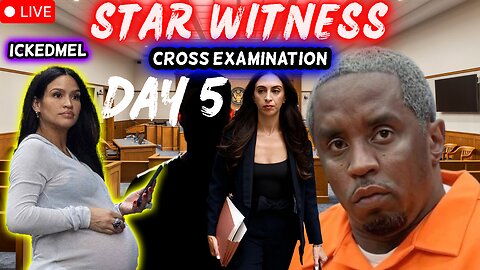 Cassie Ventura FACES THE HEAT – Diddy Trial Day 5 Cross-Examination (LIVE Part 1)
