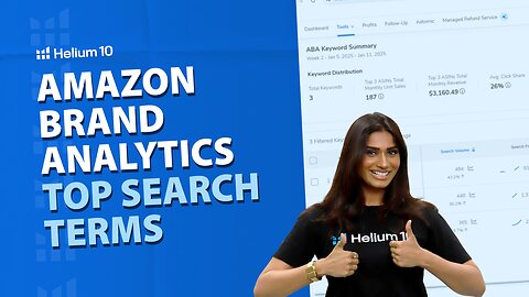 Amazon Brand Analytics Top Search Terms | Pro Training