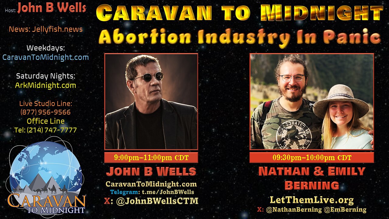 Abortion Industry in Panic - John B Wells LIVE