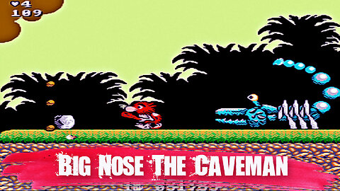 Big Nose The Caveman - NES (Gameplay)