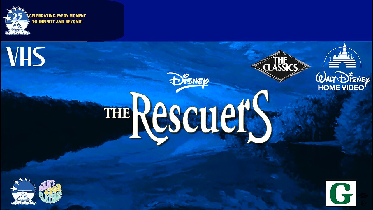 Opening to The Rescuers (1977 Film) 1992 A.D. VHS