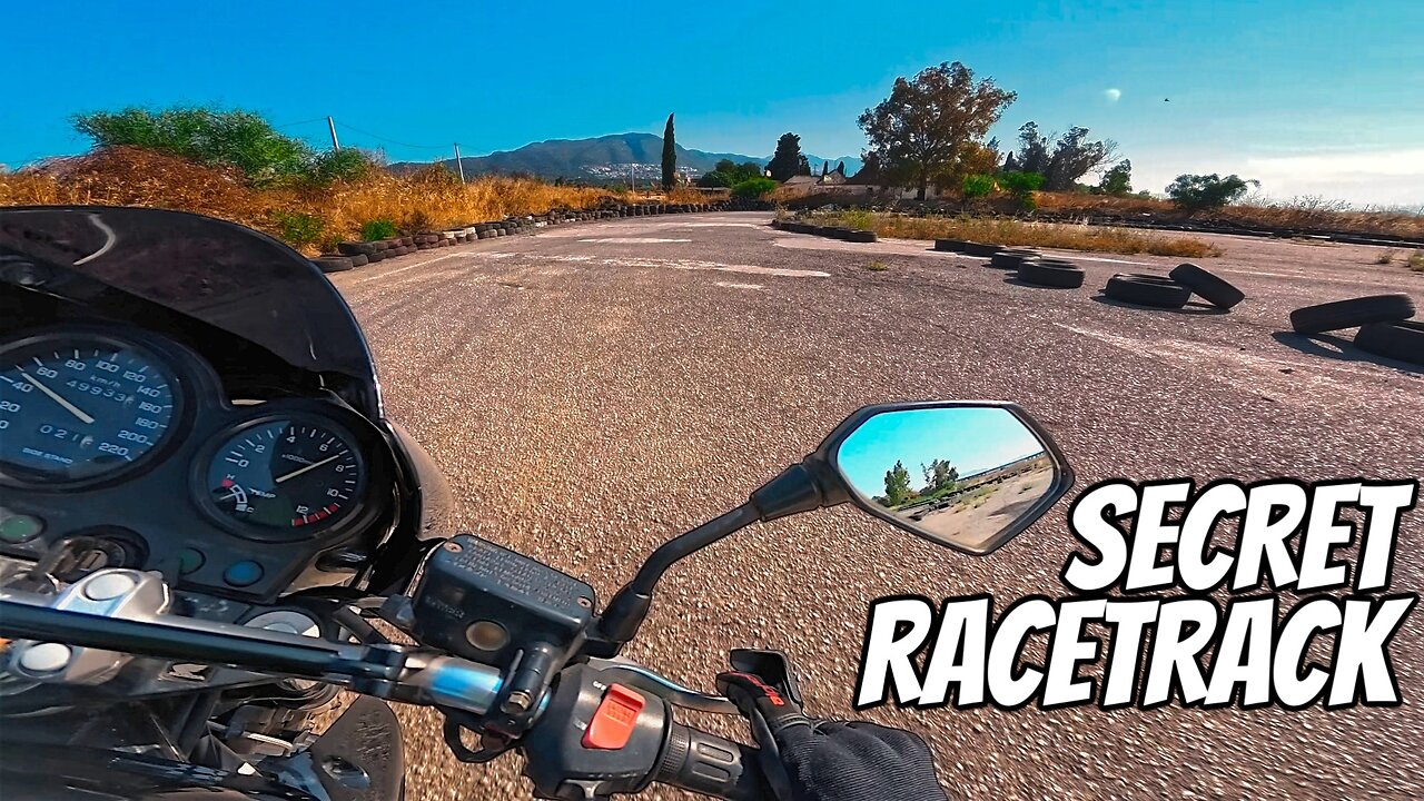 Secret Racetrack discovered! Honda CB500 breaks in - RAW sound 4K POV by Combastaboyy