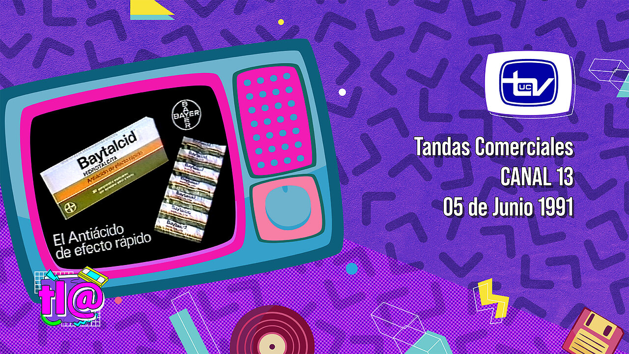 Tandas Comerciales Canal 13 (05 de Junio 1991)