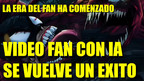¡VIDEO DE VENOM Y CARNAGE ANIME HECHO POR FAN CON IA ARRASA!
