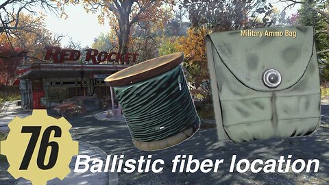 Fallout 76 ballistic fiber location, ammo bag, industrial duct tape