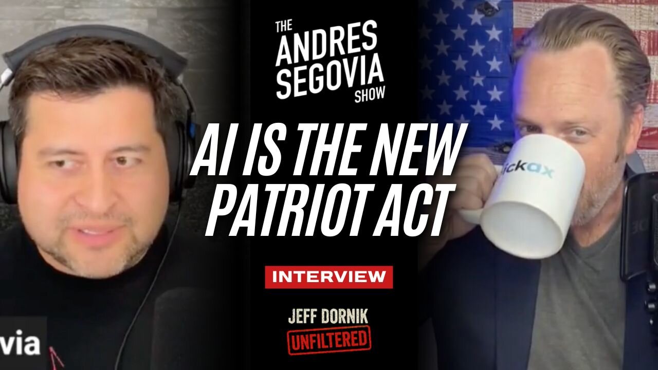 AI Is the New Patriot Act | Interview on The Andres Segovia Show