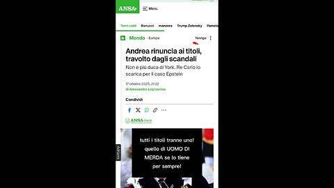 la notizia del giorno