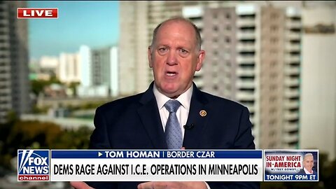 Border Czar: Walz, Frey Should Be THANKING Trump