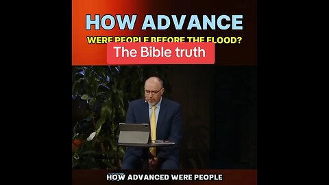 How Advance Were People Before The Flood? #antediluvians #beforetheflood #technology #fblifestyle