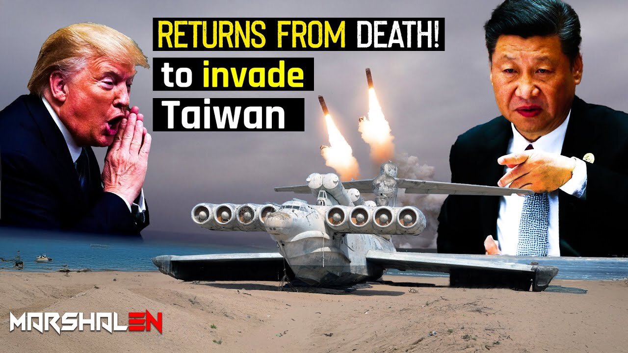 Soviet weapon China rebuilding it to invade Taiwan, Trump fear its movement