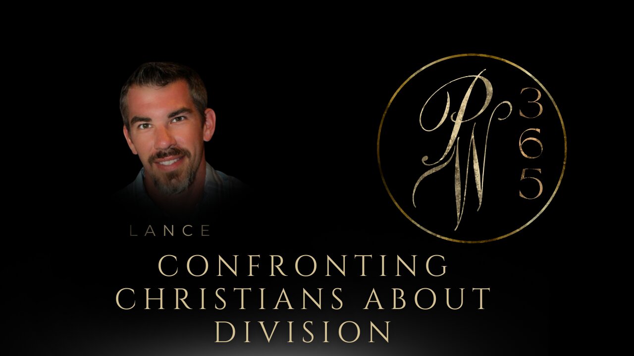 Confronting Christians about division