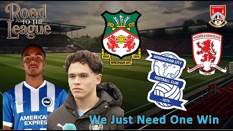 We Just Need One More Win l Fm26 Road to the League l Ep. 40