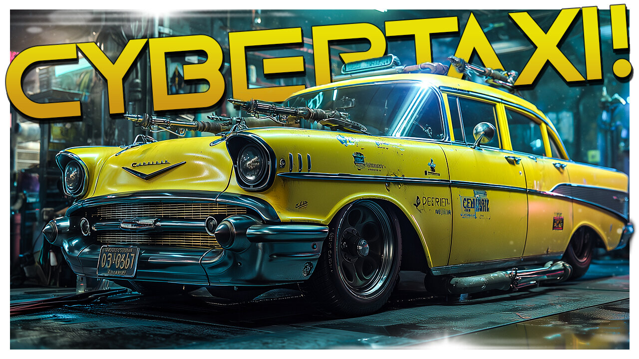 Cab Driver Simulator in the END OF TIMES! // Cybertaxi: Lunatic Nights