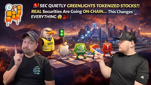 🚨SEC Quietly GREENLIGHTS Tokenized Stocks?!🔥 REAL Securities Going ON-CHAIN Changes EVERYTHING 🤯🚀