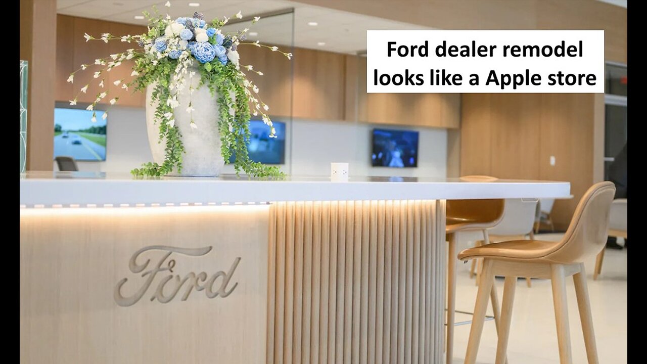 Ford new dealers to look like apple store and wework