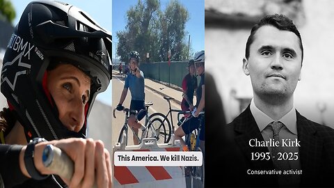 Trans cyclist Chelsea Wolfe makes DEATH THREAT to protesters after celebrating Charlie Kirk's DEATH!