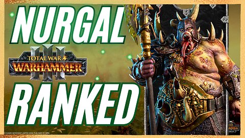 WHY PEDOS RUIN TABLE TOP GAMES DADDY NERGAL PAIN Warhammer 3 TOTAL WAR