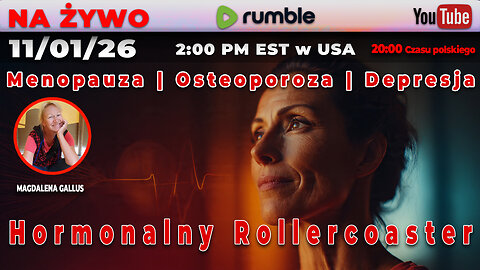 dr Magdalena Gallus | Menopauza | Osteoporoza | Depresja | Hormonalny Rollercoaster