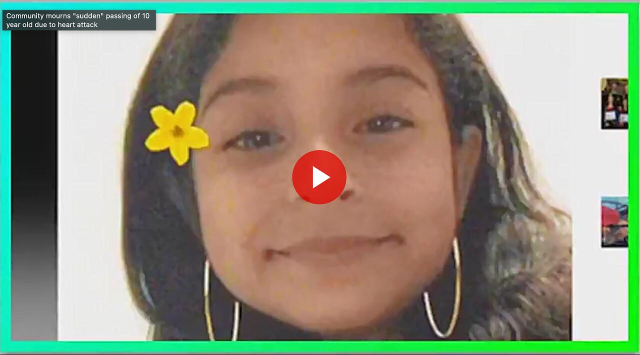 Community mourns "sudden" passing of 10 year old due to heart attack