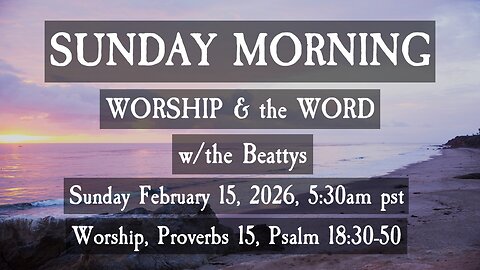 🌞 SUNDAY MORNING ✝️