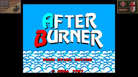After Burner (Sega Master System - Attract Mode) [NA Version of "アフター・バーナー"]