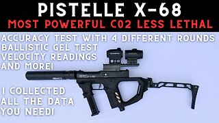 My Wife Shot Me With the Most Powerful Less Lethal C02 Launcher - The Pistelle X-68