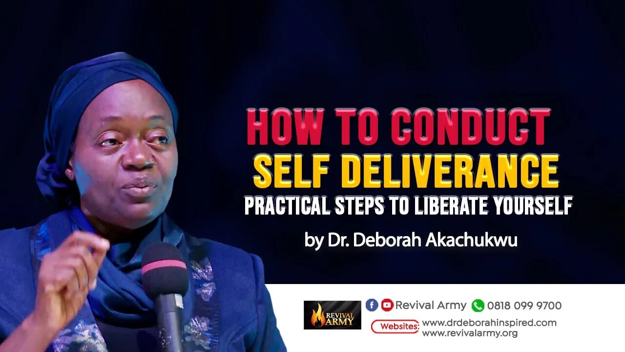 HOW TO CONDUCT SELF DELIVERANCE