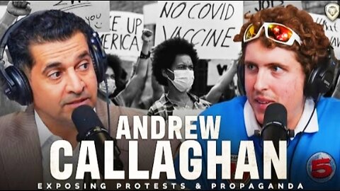 "This was a bad idea"-Andrew Callaghan's WILD Coverage of BLM Riots ,Covid Protests & Border Chaos