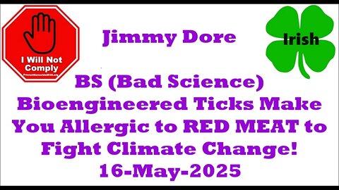 Bioengineered Ticks Make You Allergic to RED MEAT to Fight Climate Change 16-May-2025